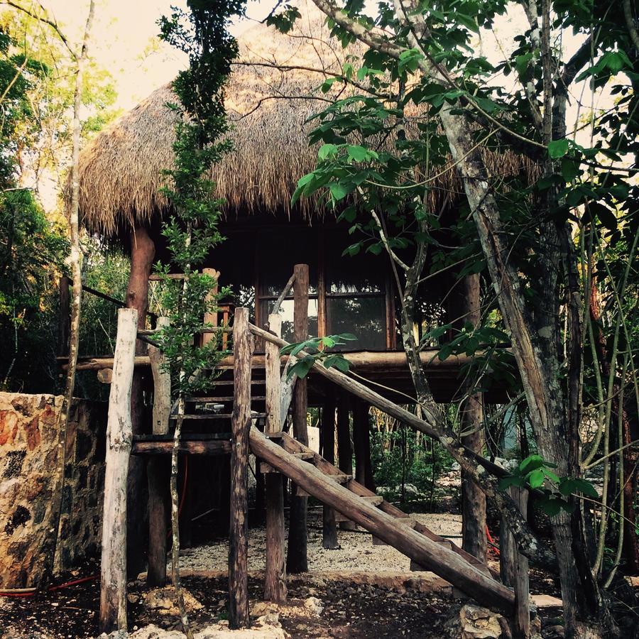 Escarabajo Rojo Bed & Breakfast Tulum Exterior foto