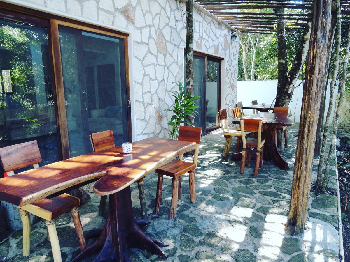 Escarabajo Rojo Bed & Breakfast Tulum Exterior foto
