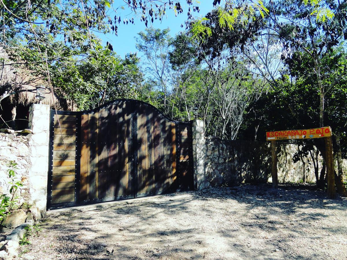 Escarabajo Rojo Bed & Breakfast Tulum Exterior foto